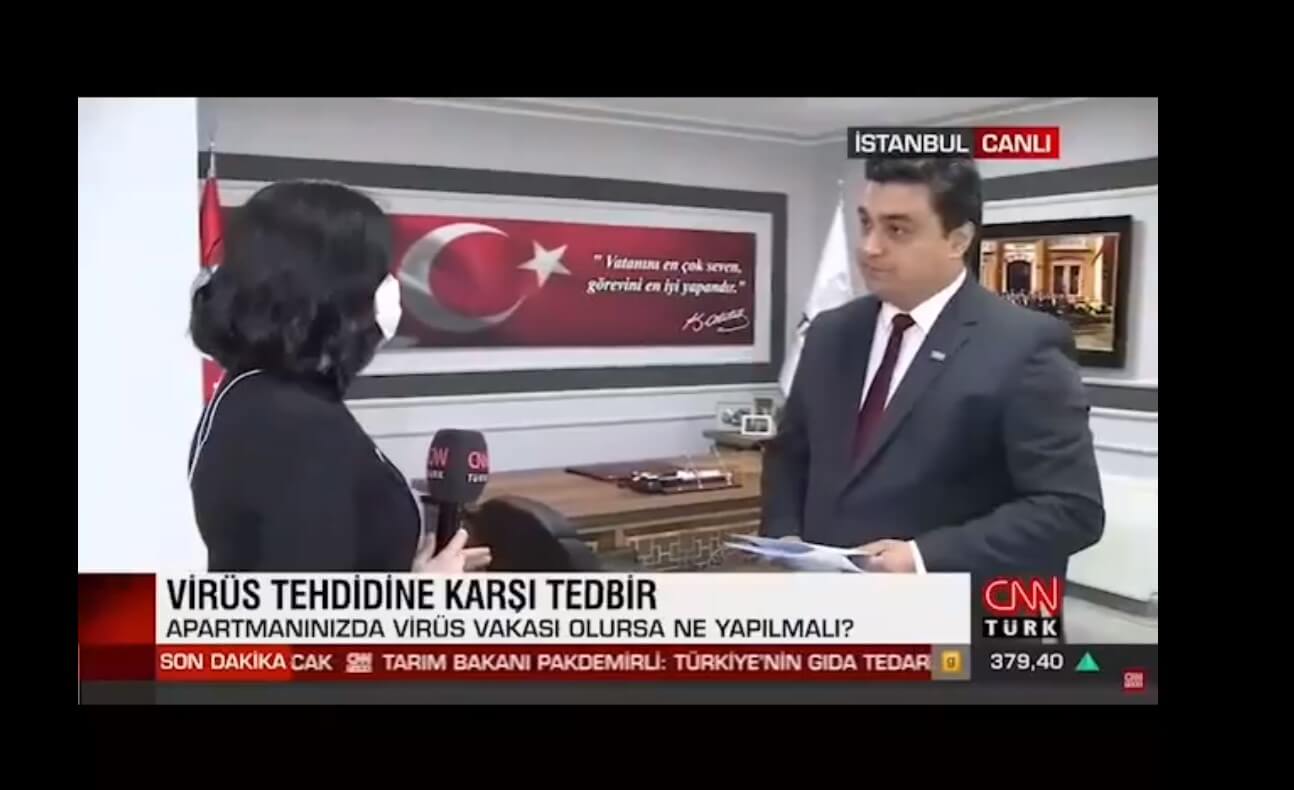 Corona virüs kapsamında apartman ve sitelerde alınan tedbirler Suat sandalcı