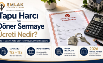 Tapu Harcı ve Döner Sermaye Ücreti Nedir? Alıcı ve Satıcı Ne Kadar Öder?