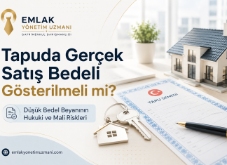 Tapuda Gerçek Satış Bedeli Gösterilmeli mi? Tapuda Gerçek Satış Bedeli Gösterilmeli mi?