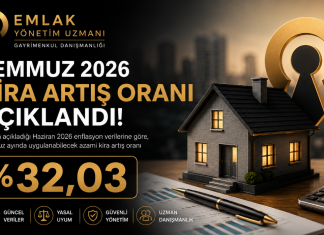 Temmuz 2026 Kira Artış Oranı Açıklandı: TÜİK’e Göre Yeni Kira Artış Oranı %32,03 temmuz 2026 kiraş artış oranı ne oldu