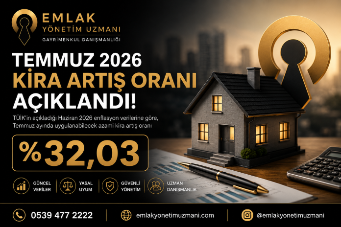 temmuz 2026 kira artış oranı