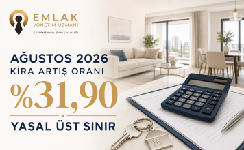 Ağustos 2026 Kira Artış Oranı Ne Kadar? Yüzde 31,90
