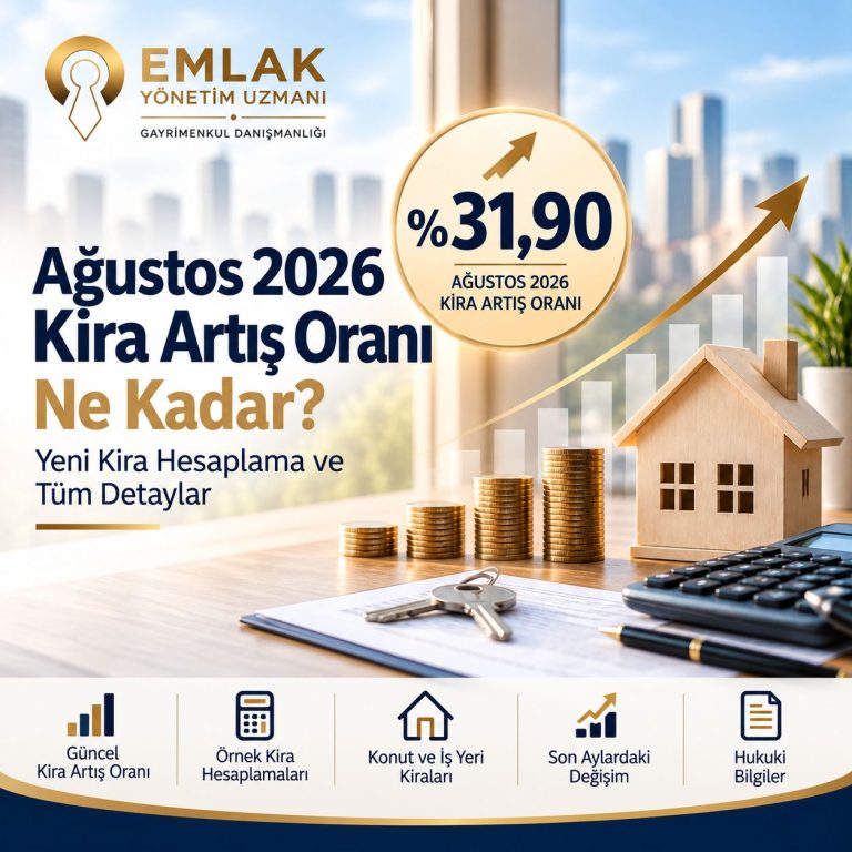 Ağustos 2026 Kira Artış Oranı Ne Kadar? Yeni Kira Hesaplama